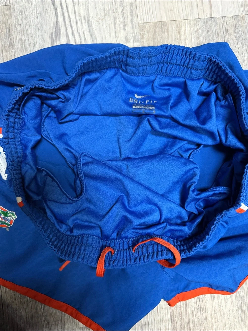NIKE Dri Fit Florida Gators NCAA Drawstring Track Shorts